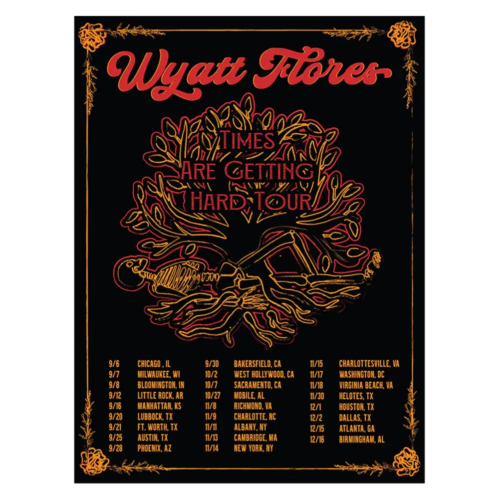 Times Are Getting Hard Tour Poster