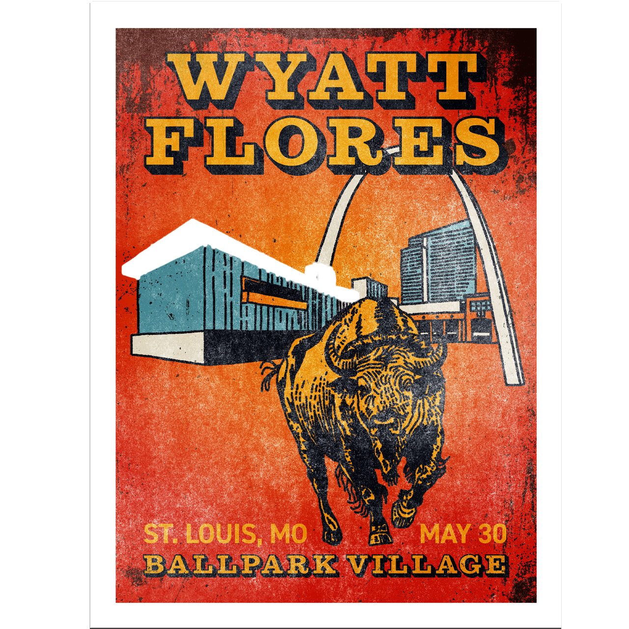 May 30 2025 St. Louis MO Poster