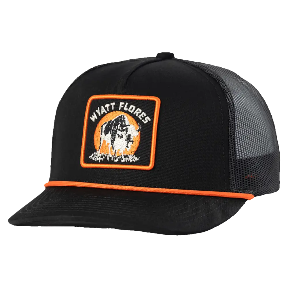 Bison Patch Rope Hat