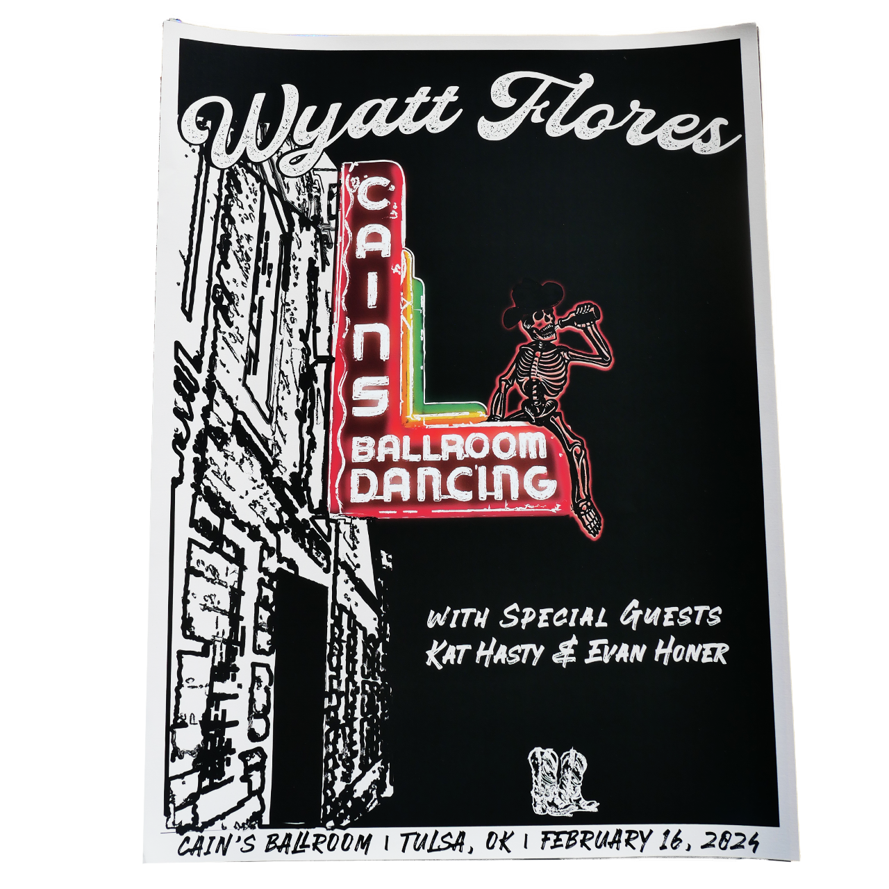 2024 Cain’s Ballroom Tulsa OK Poster