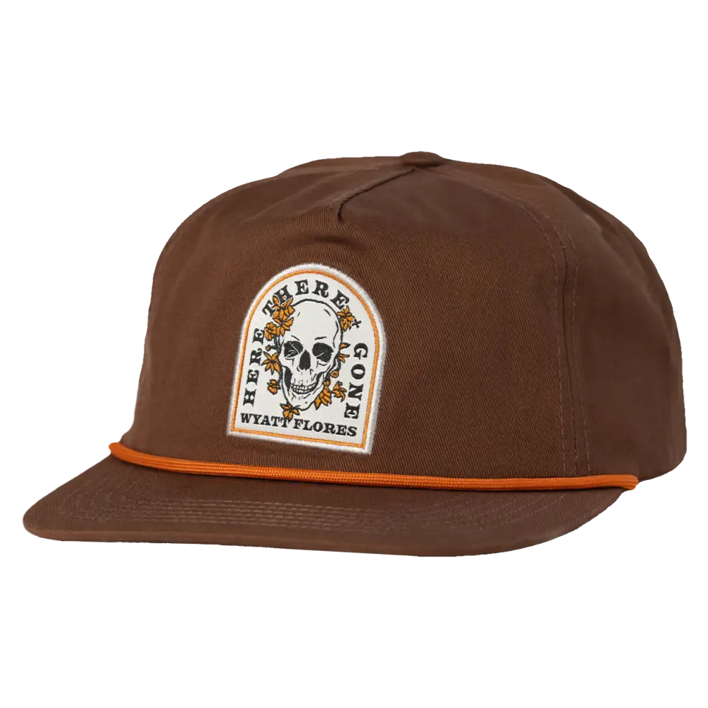 Here There + Gone Skeleton Hat