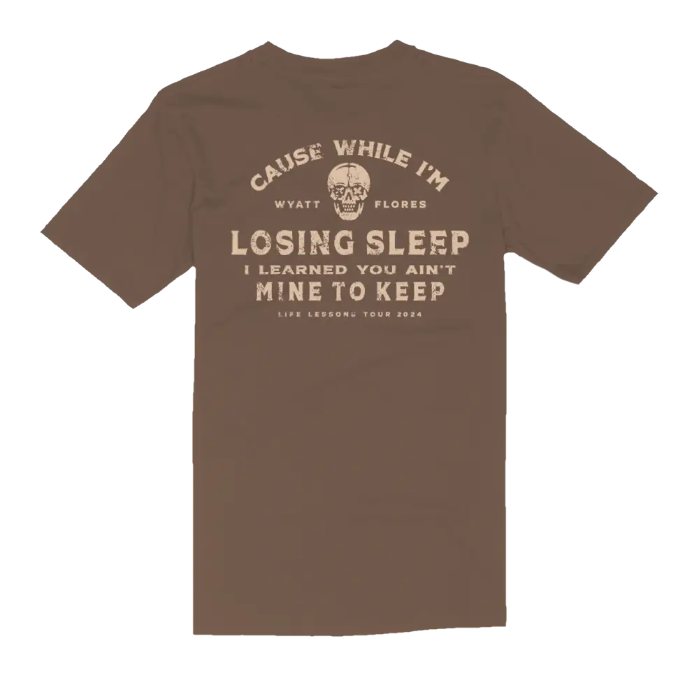 Losing Sleep Espresso Tee