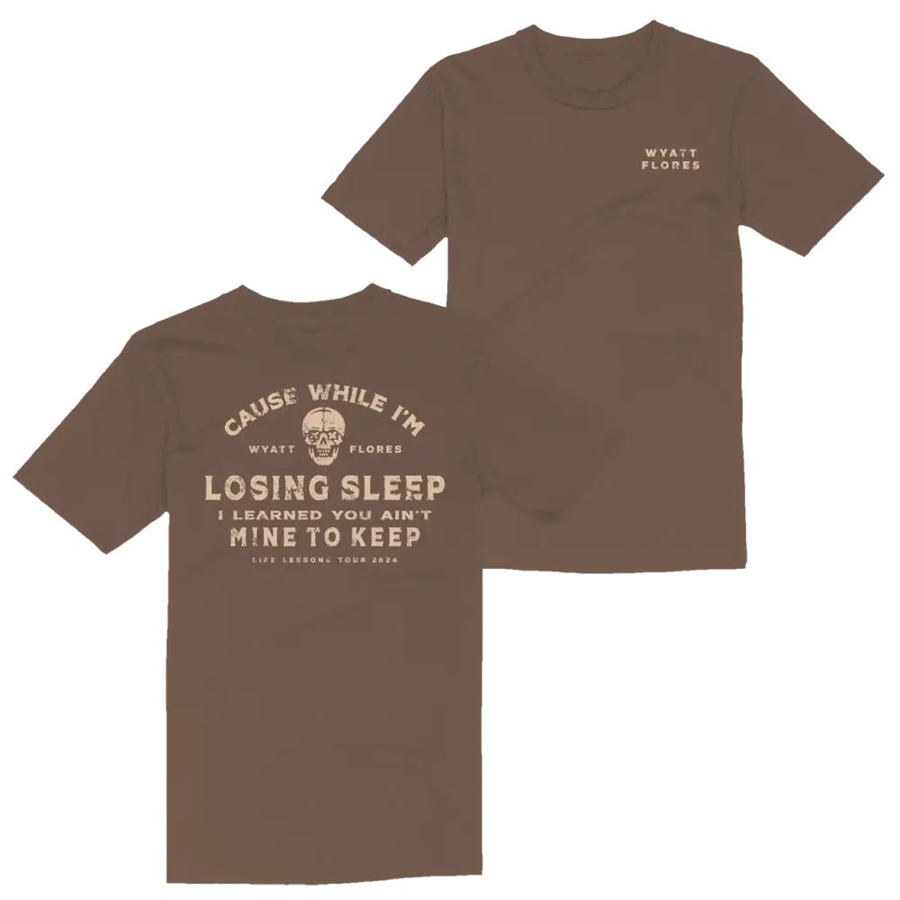 Losing Sleep Espresso Tee