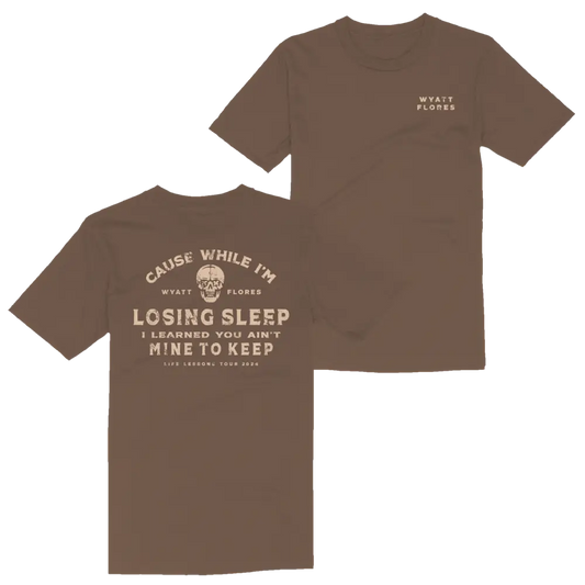 Losing Sleep Espresso Tee