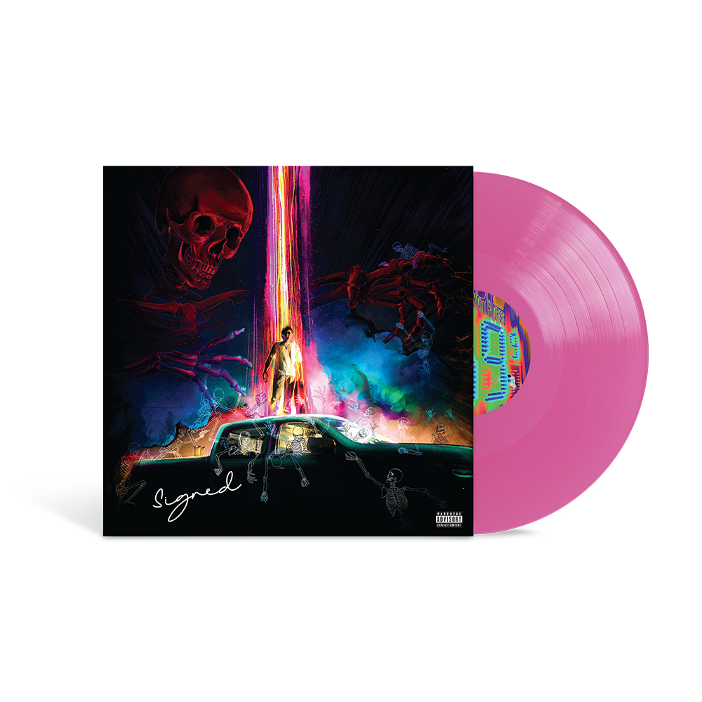 Scared of Heights Signed Cover LP