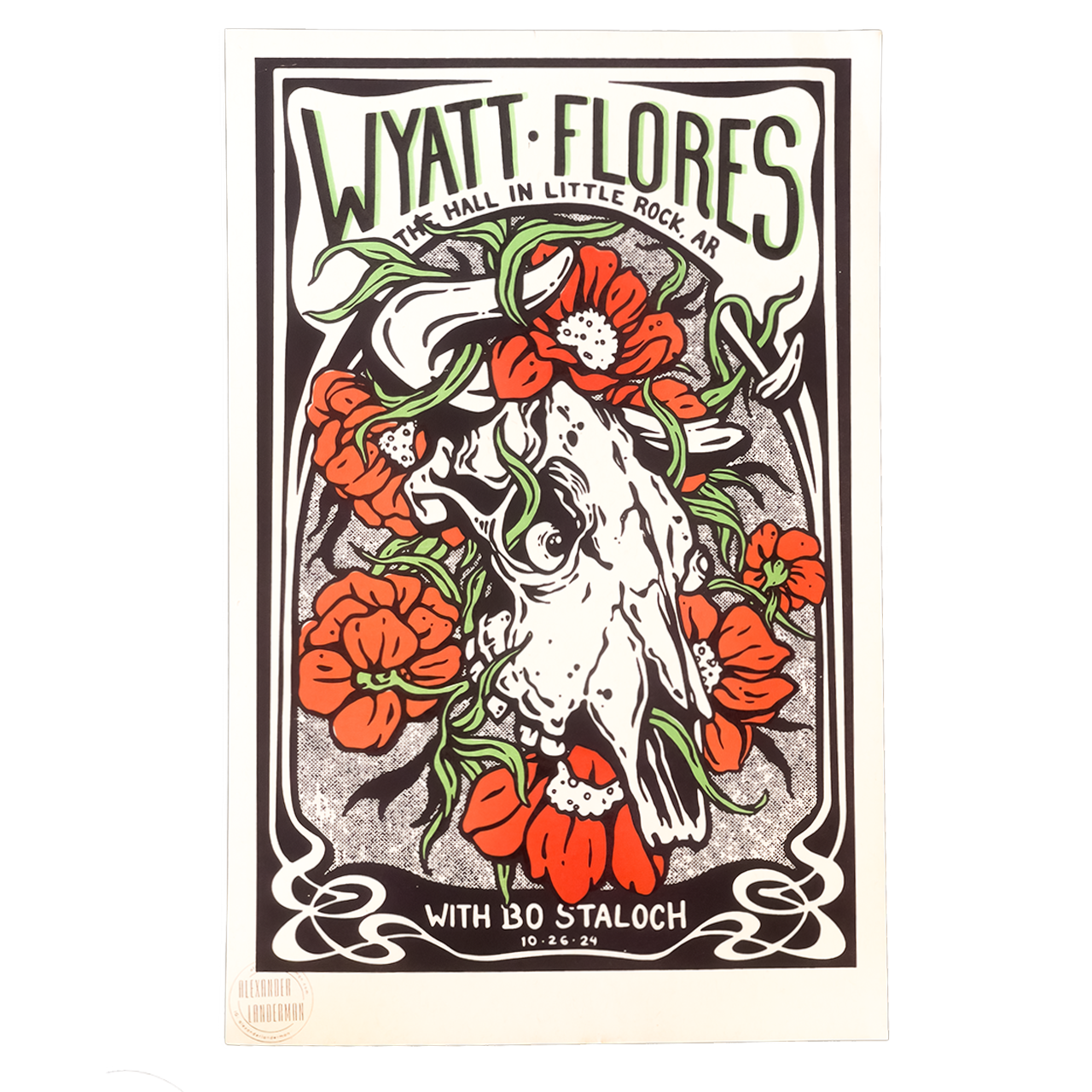 2024 The Hall Little Rock Poster