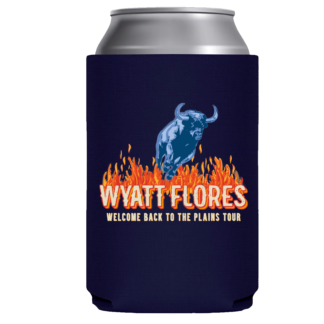 Welcome Back To The Plains Tour Koozie