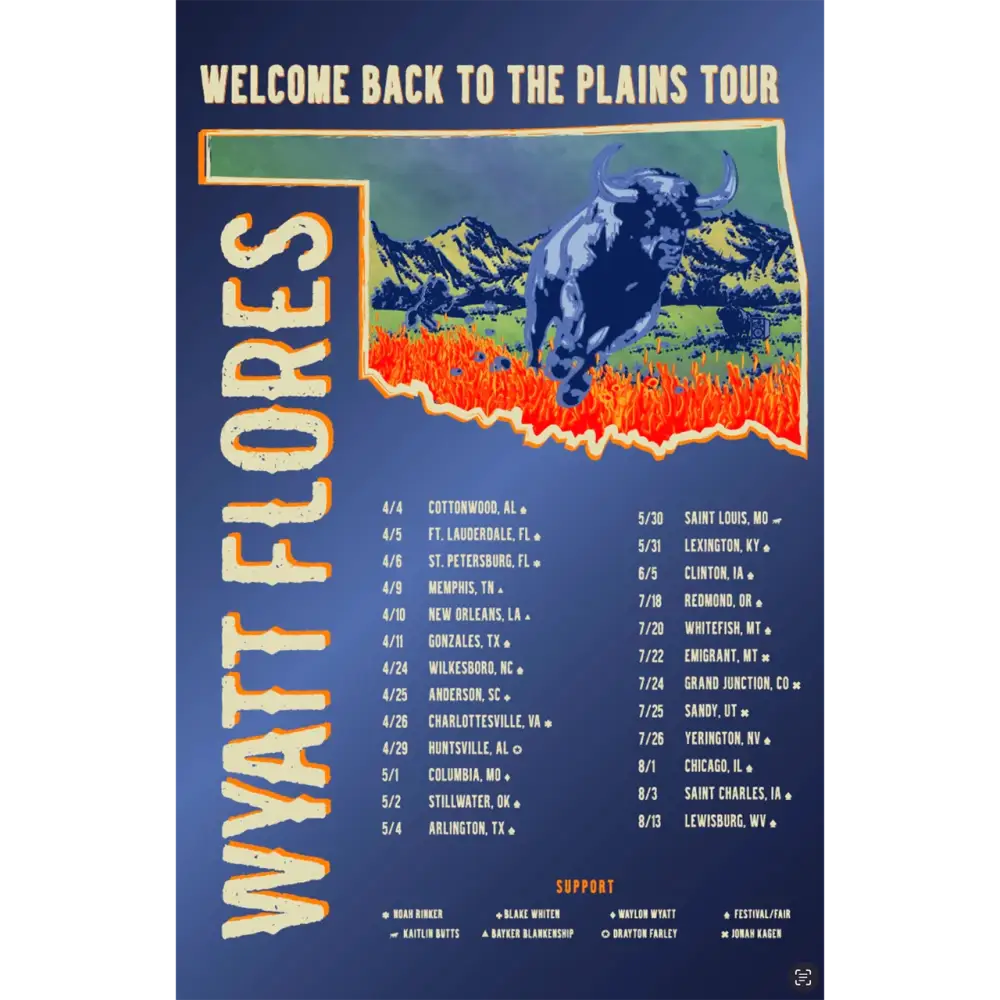 WBTTP 2025 Tour Poster