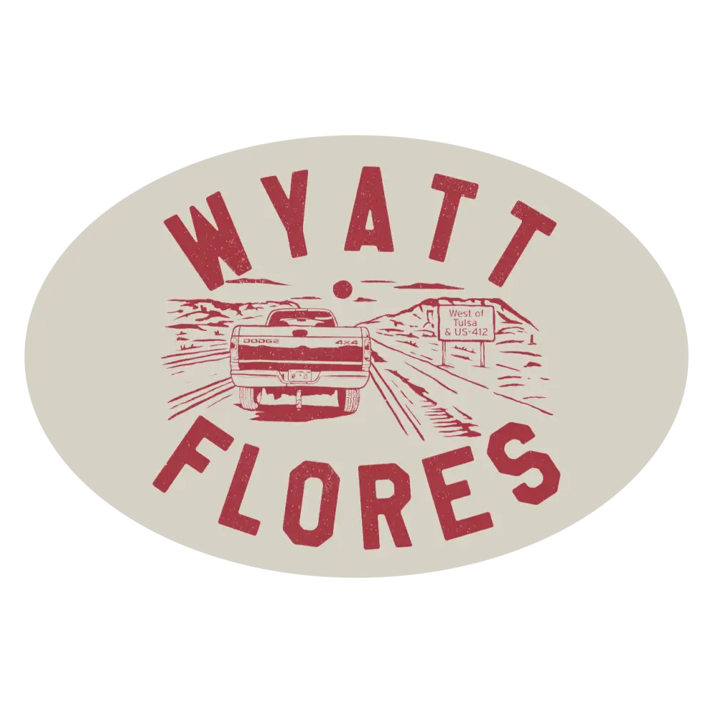 West of Tulsa Sticker