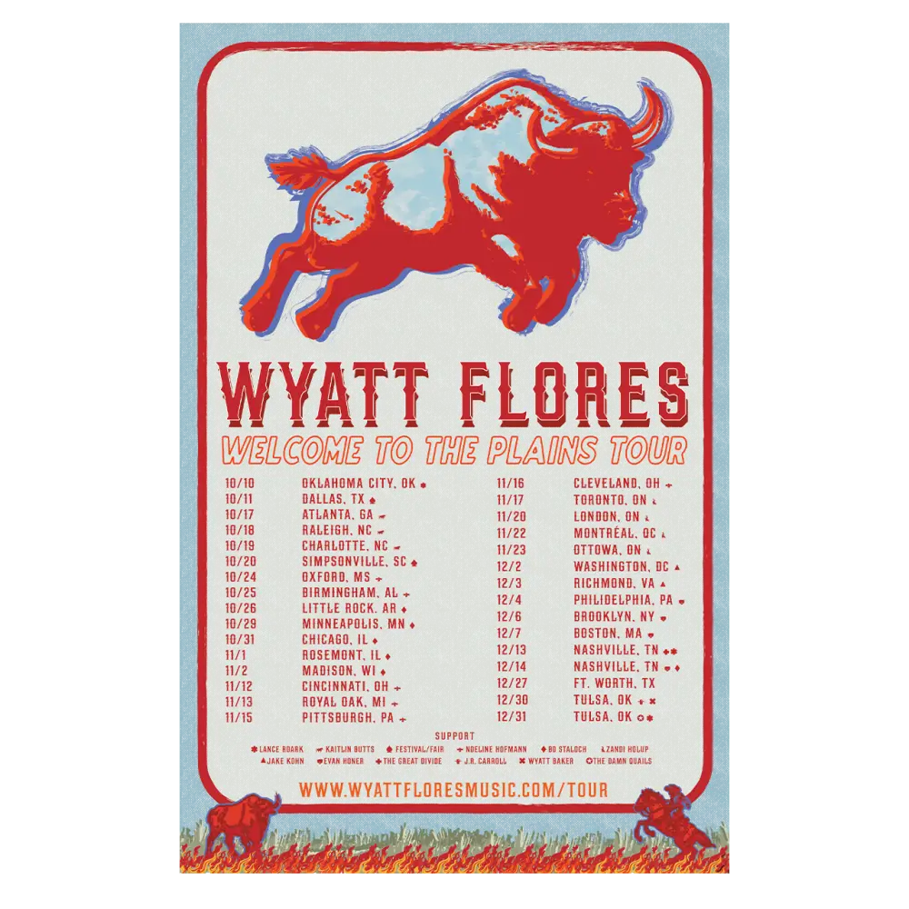 2024 WTTP Tour Poster