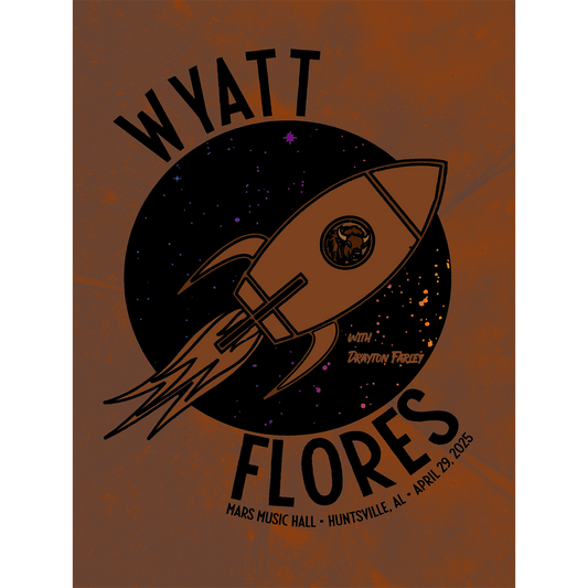 2025 Mars Music Hall Huntsville AL Poster