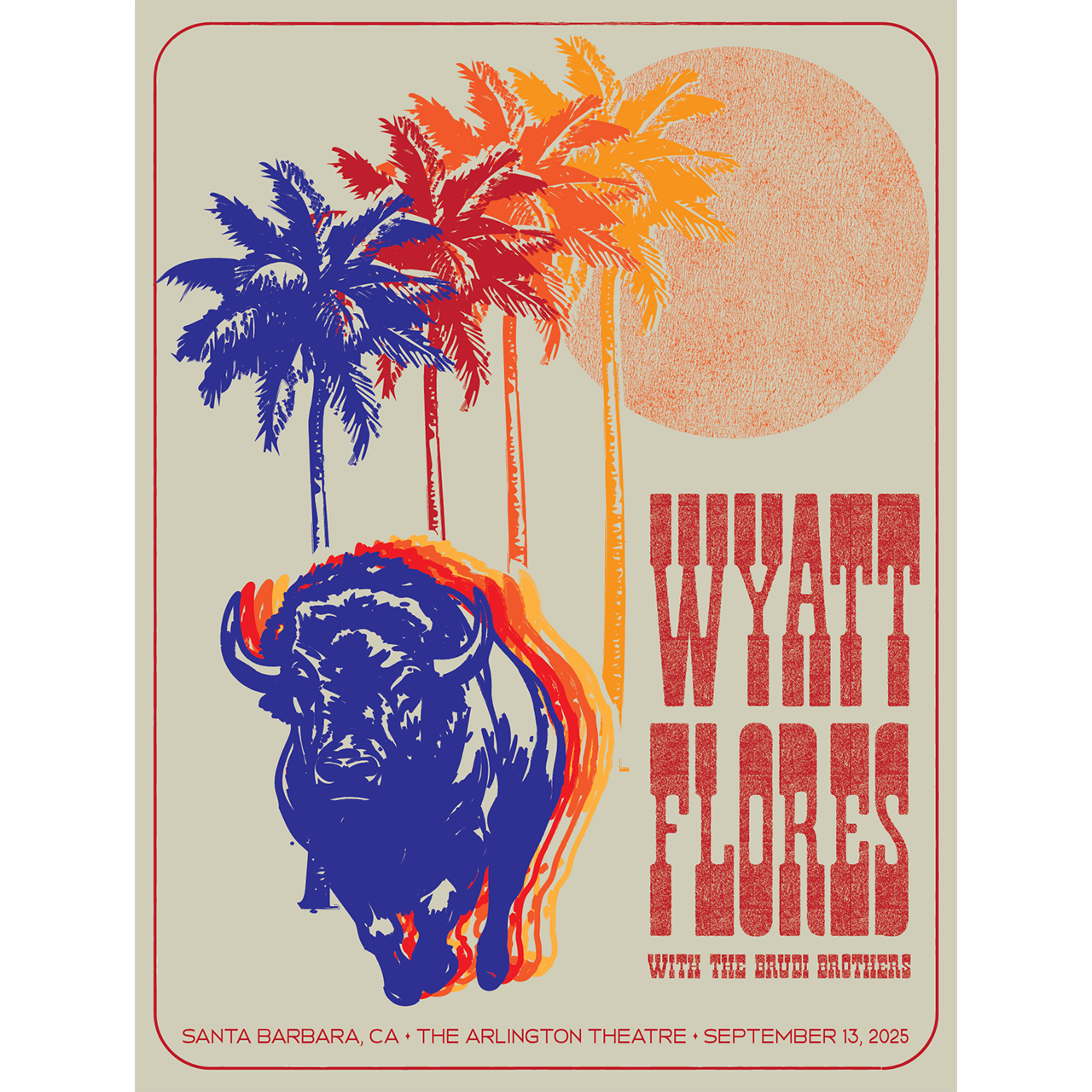 Arlington Theatre Santa Barbara CA 2025 Poster