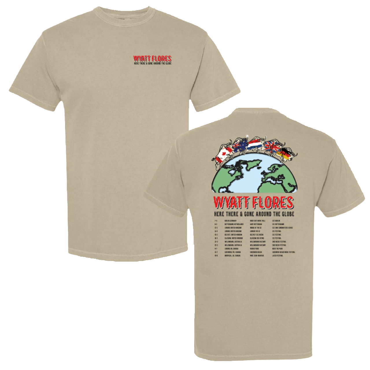 Around The World Tour Tee