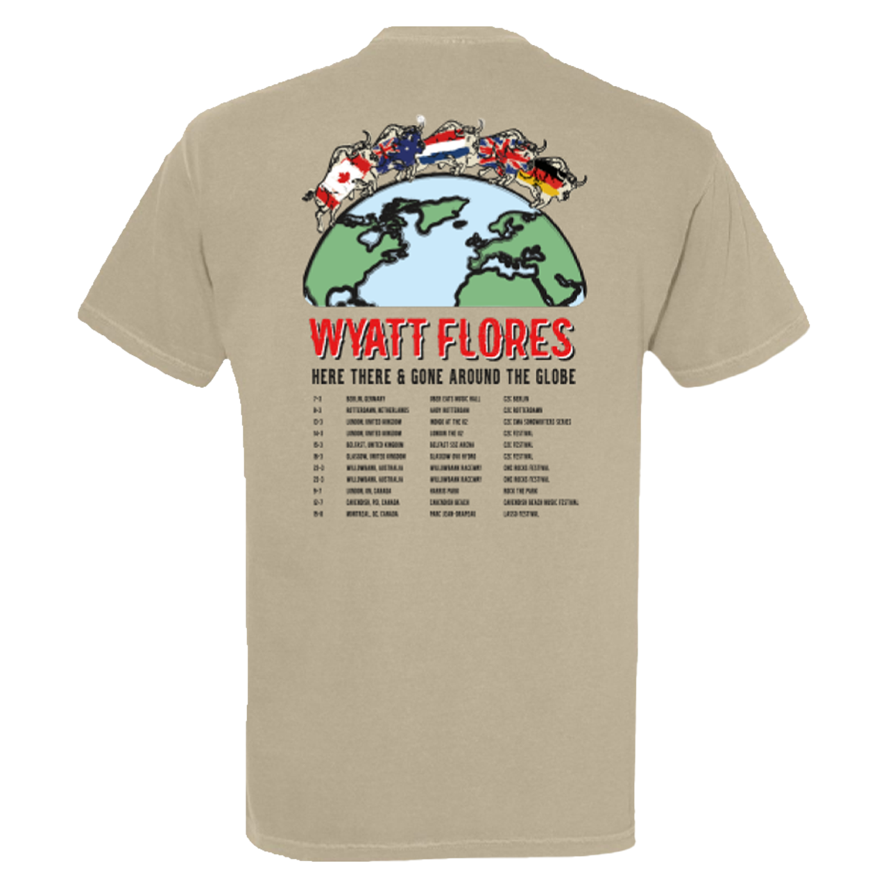 Around The World Tour Tee