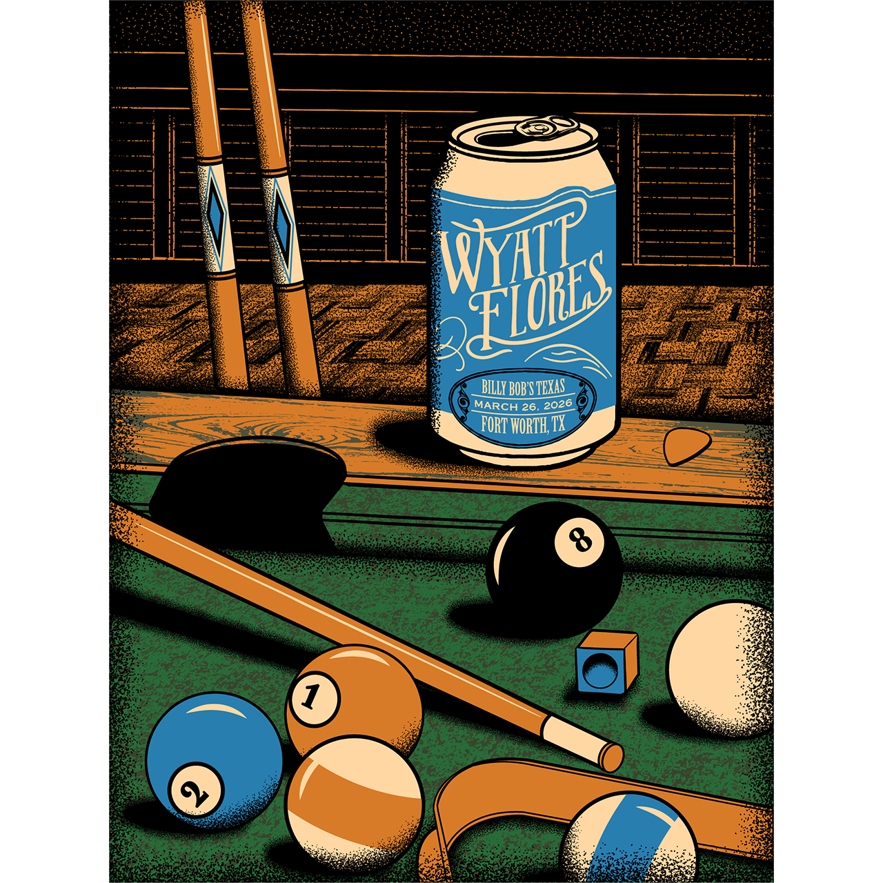 Billy Bob’s Fort Worth TX 2026 Poster