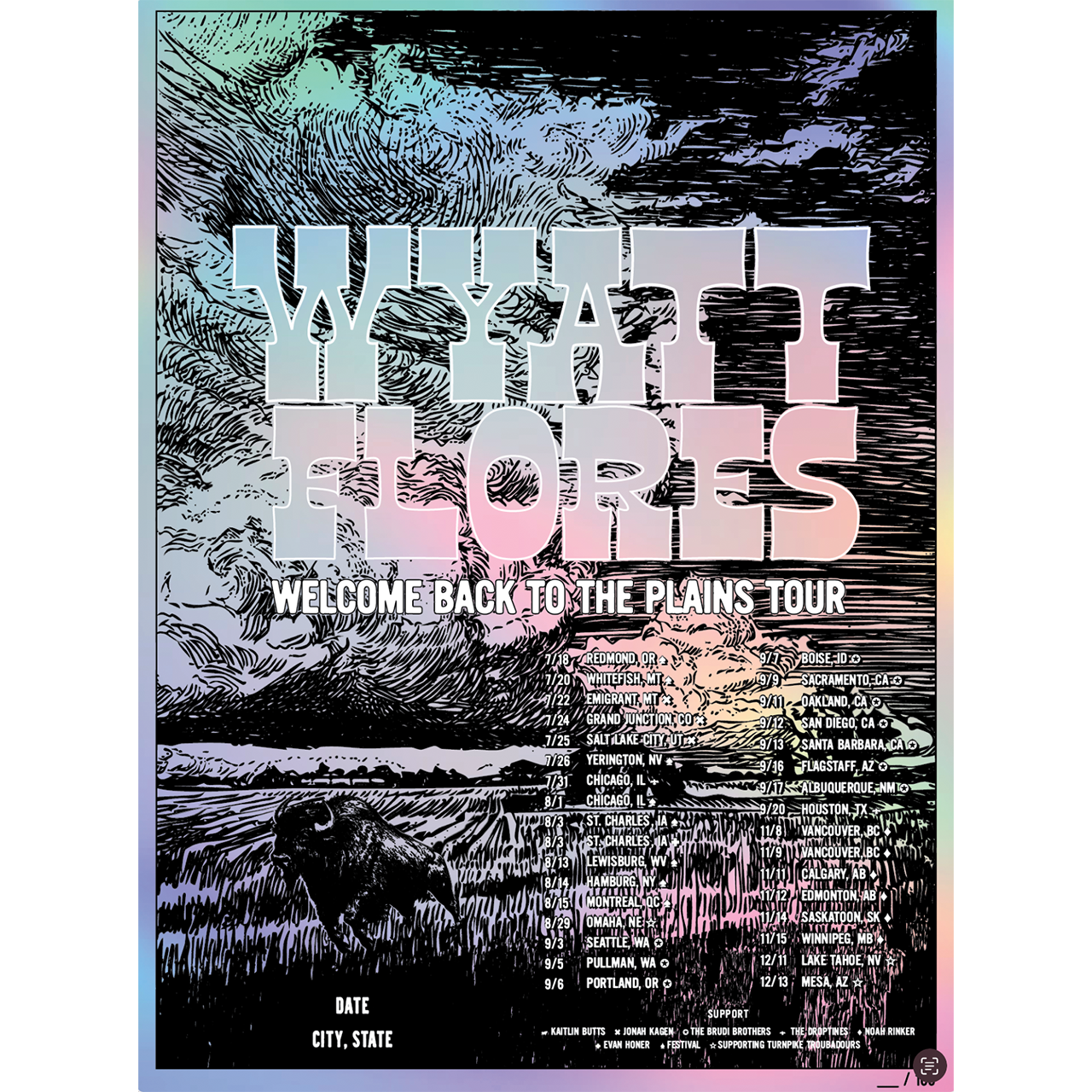 Fall 2025 Foil VIP Poster