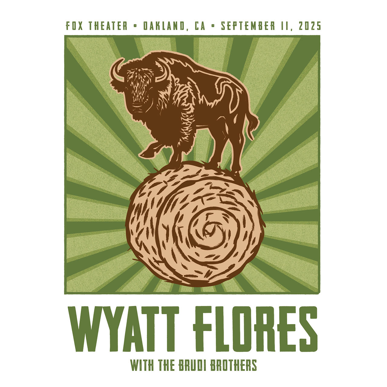 Fox Theater Oakland CA 2025 Poster