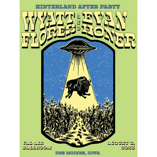 Hinterland Des Moines IA 2025 Poster