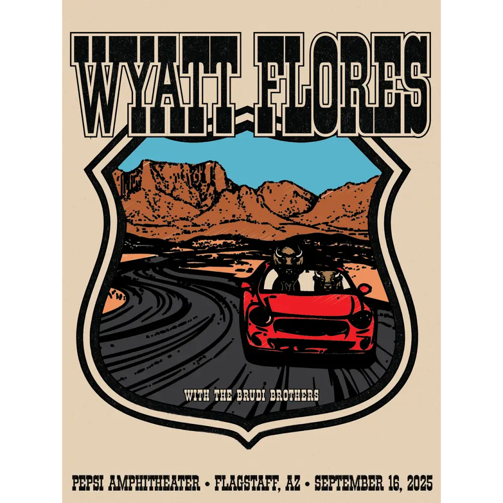 Pepsi Amphitheatre Flagstaff AZ 2025 Poster