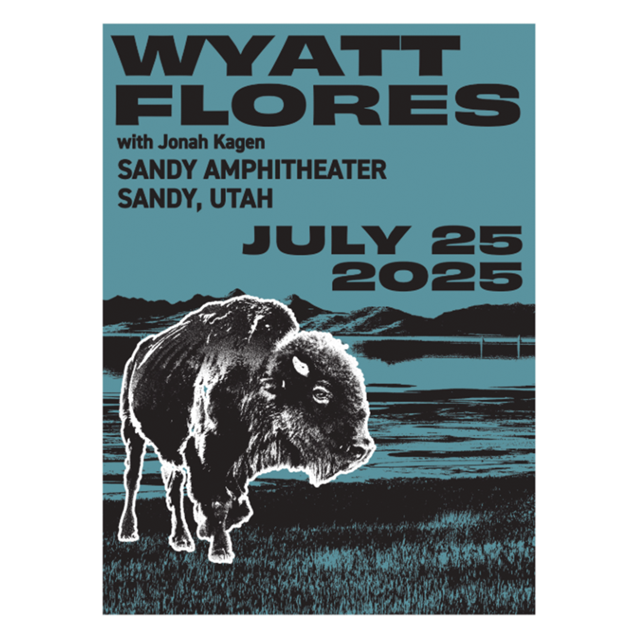 Sandy Amphitheater Sandy UT 2025 Poster