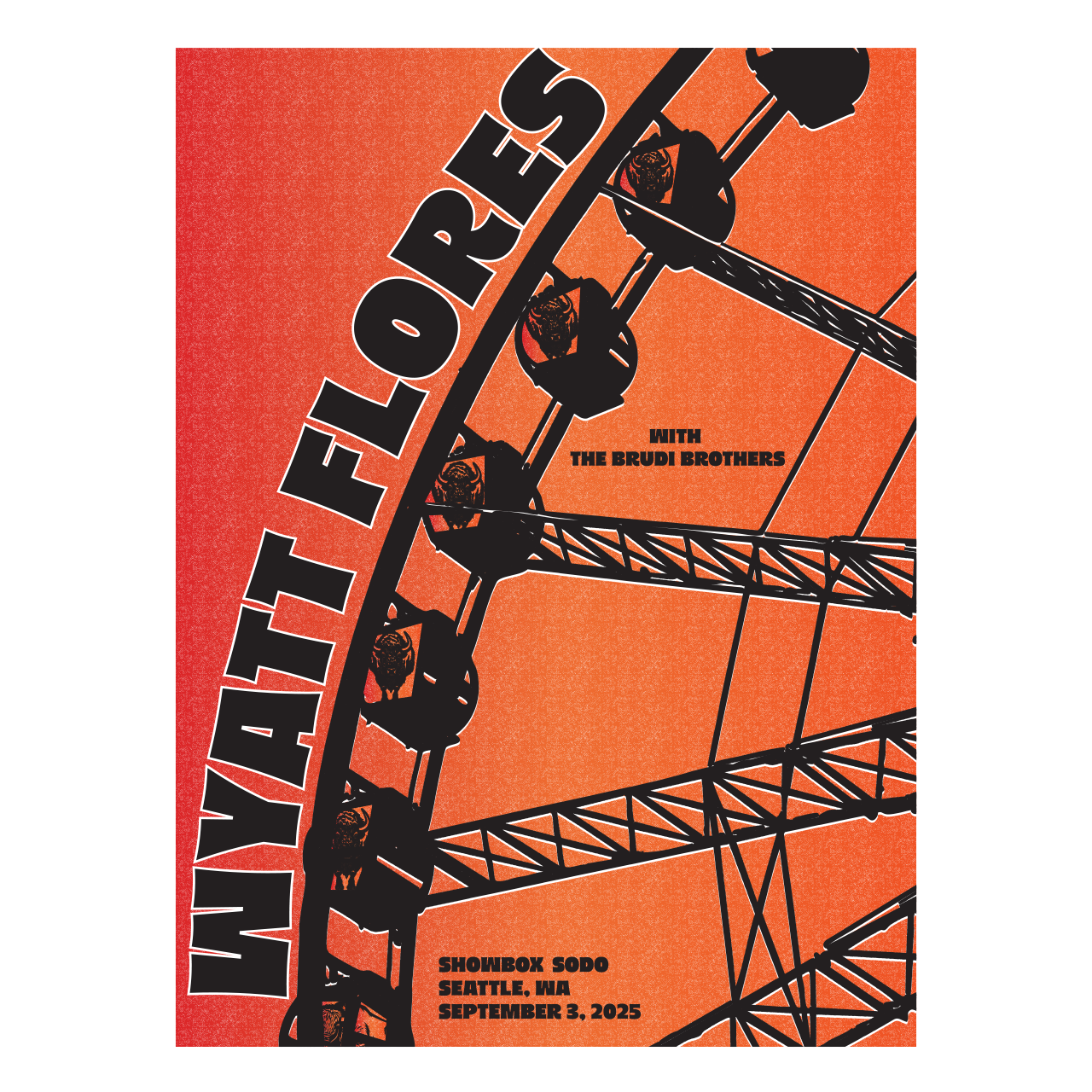 SHOWBOX SEATTLE WA 2025 POSTER