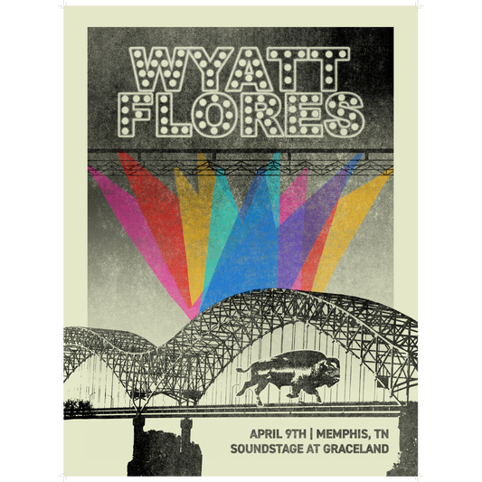 2025 Soundstage at Graceland Memphis TN Poster