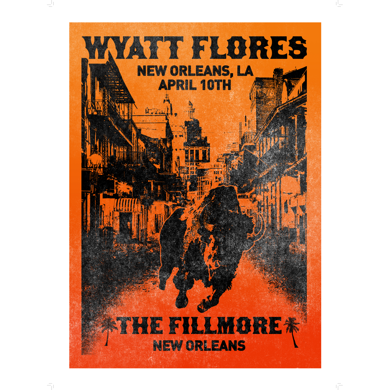 2025 The Fillmore New Orleans LA Poster