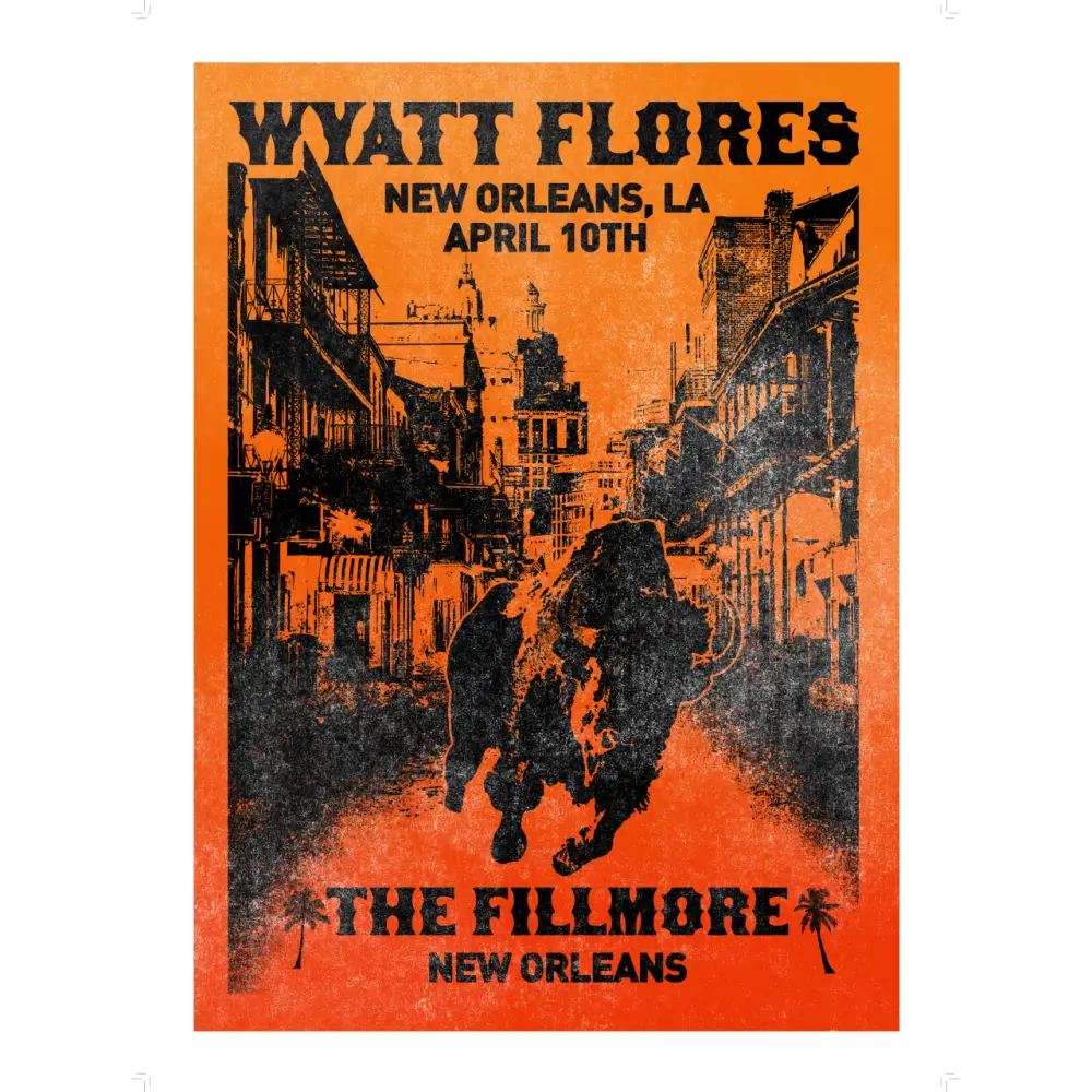 2025 The Fillmore New Orleans LA Poster