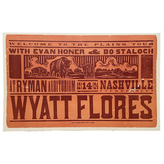 2024 The Ryman Hatch Print Show Print Poster