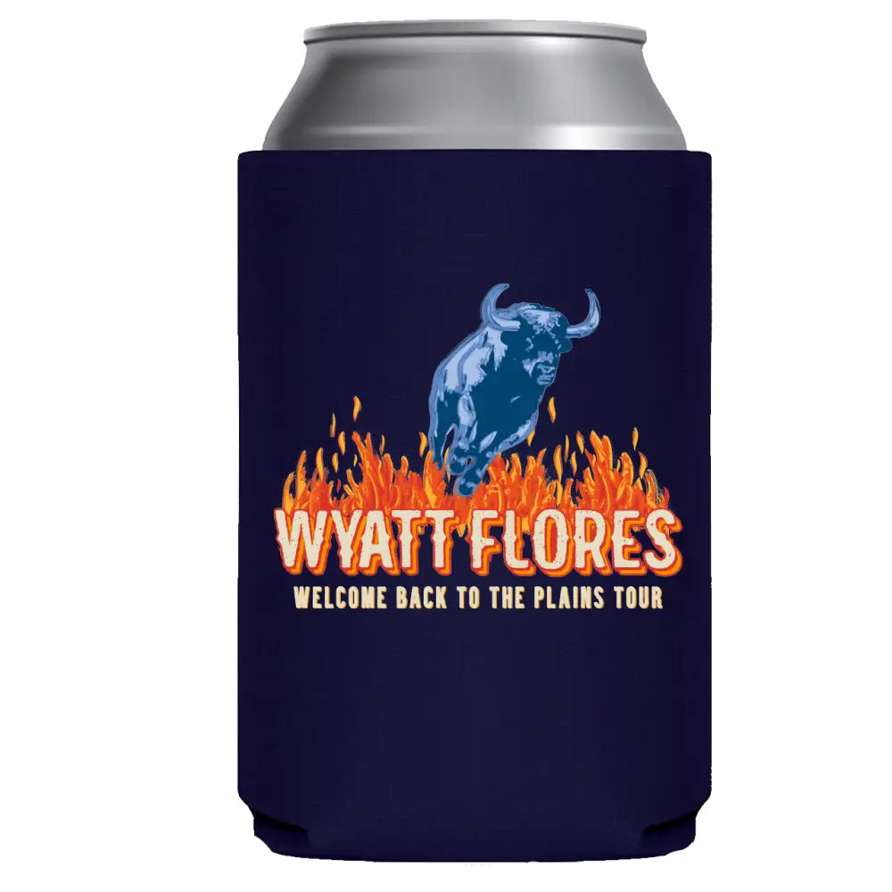 Welcome Back To The Plains Tour Koozie