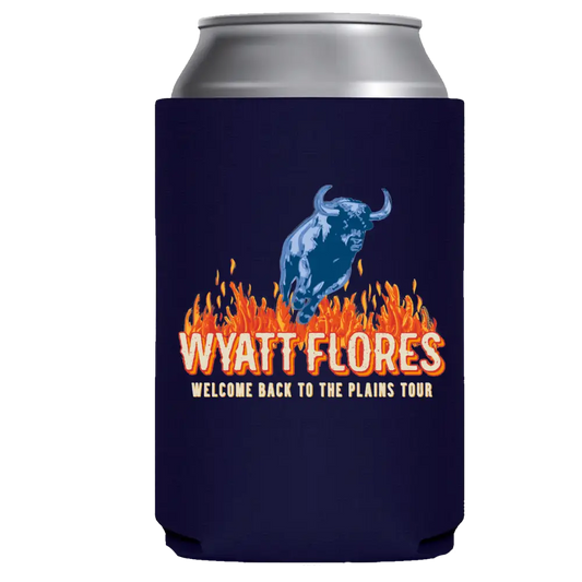 Welcome Back To The Plains Tour Koozie
