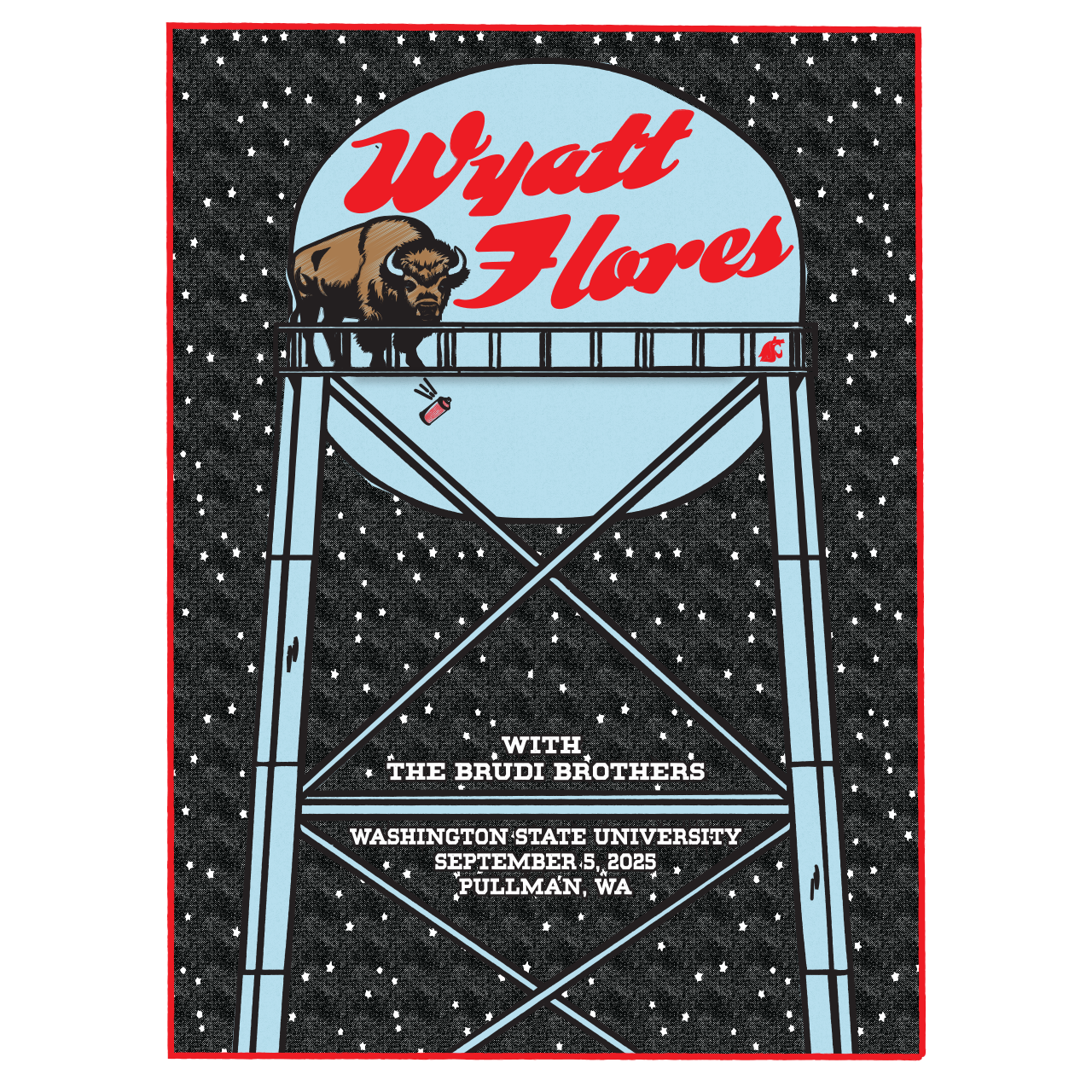 WSU PULLMAN WA 2025 POSTER